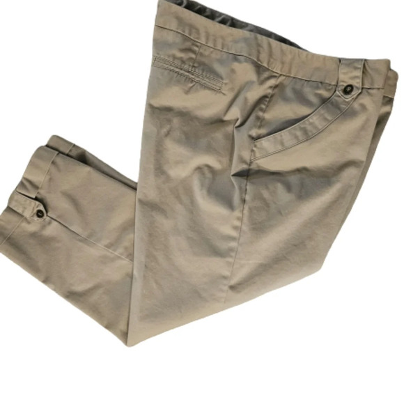 Worthington Modern Fit Khaki Ankle Pants - Picture 1 of 9